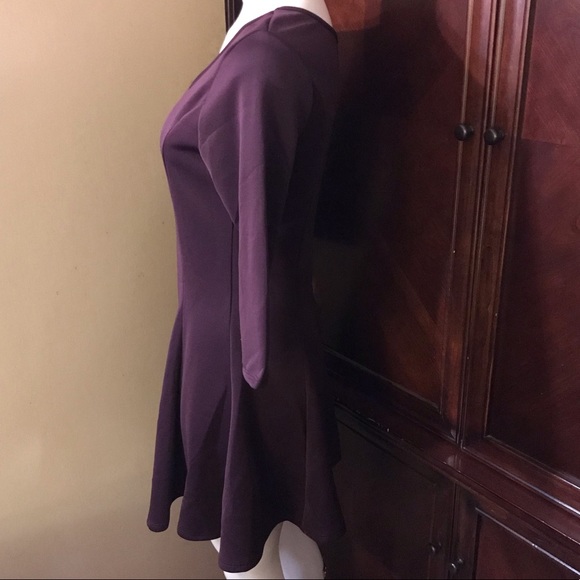 🆕 Urim Purple Long Sleeves Dress-Large - Picture 3 of 6